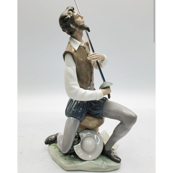 Lladro Oration 5357 Figurine Daisa 1985 Don Quixote Retired Spain RARE No Box - Picture 2 of 5